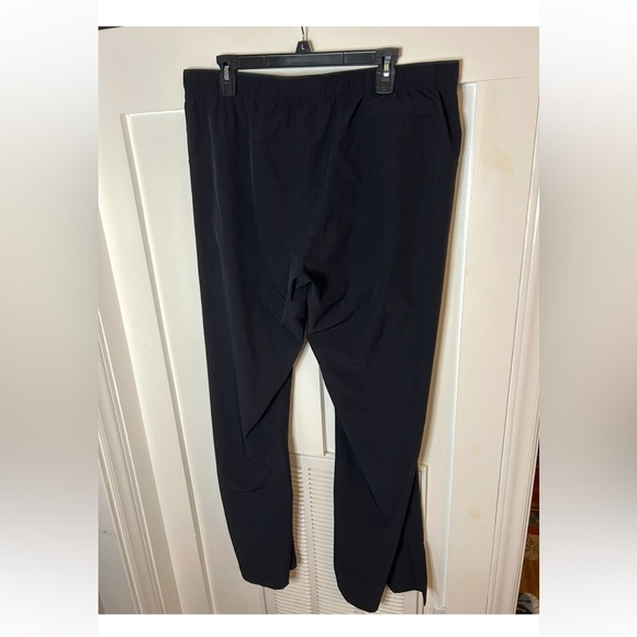 Paskho Escape Relaxed Elegance Pants XL Black Stretch Wide Flare Leg - Picture 3 of 8